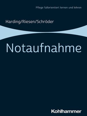 cover image of Notaufnahme